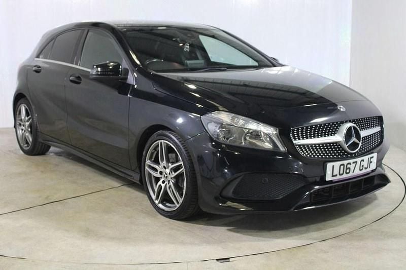 Black Used 2017 Mercedes A200 AMG line Hatchback | £13,250 (Fair price) - Image 1/3