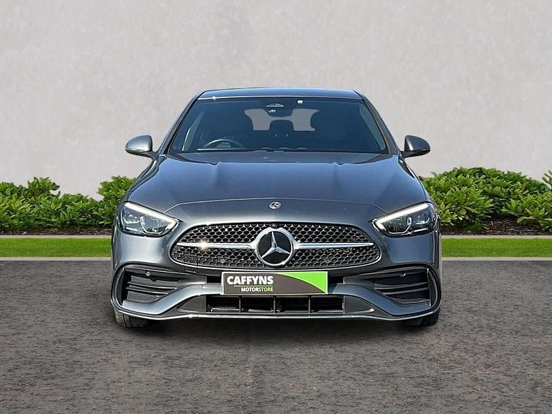 Used Mercedes C200 AMG line 221 HP (162 kW) 2022 Grey Sedan