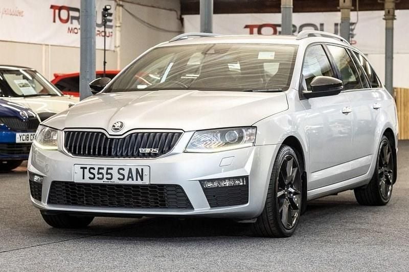Silver Used 2014 Skoda Octavia vRS Estate | £8,495 (Fair price) - Image 1/4