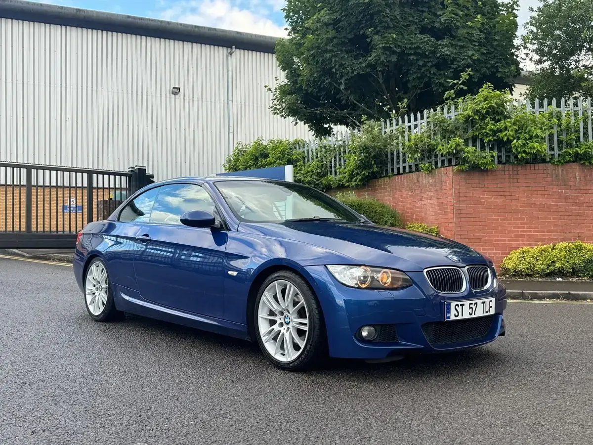 Used BMW 325 Cabriolet M Sport 2008 Blue Cabriolet