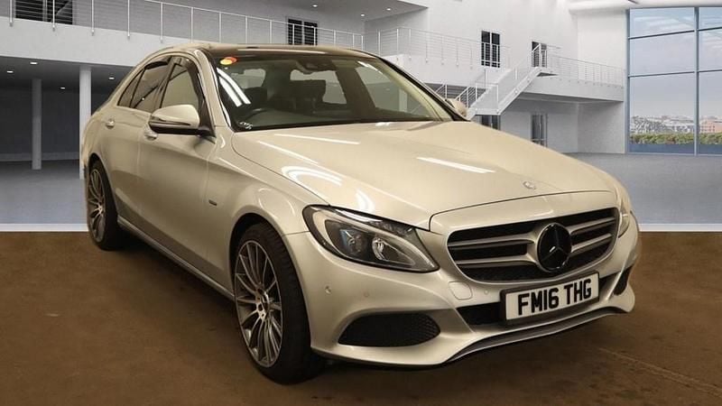 Used Mercedes C350e Premium Plus 2016 Silver Sedan
