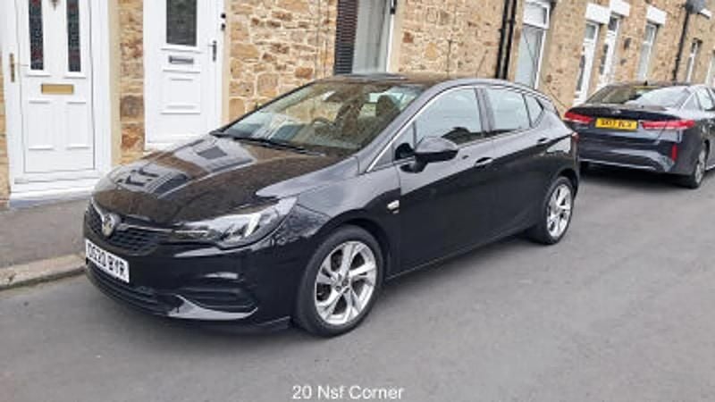 Second-hand Vauxhall Astra SRi 110 CP (80 kW) 2020 Negru Hatchback