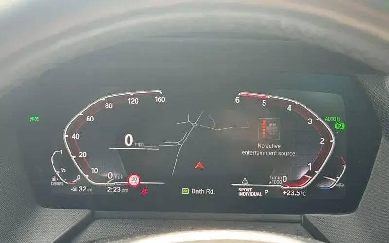 Used BMW 120 M Sport 190 HP (139 kW) 2019 White Hatchback