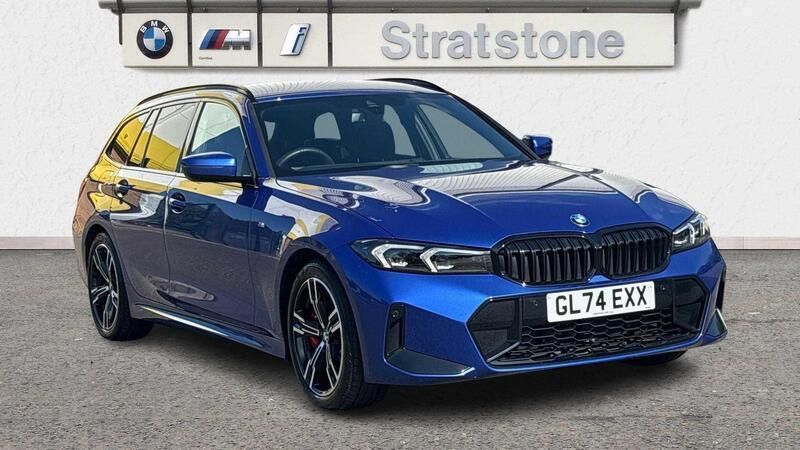 Blue Used 2024 BMW 320 M Sport Estate | £35,395 (Expensive) - Image 1/3