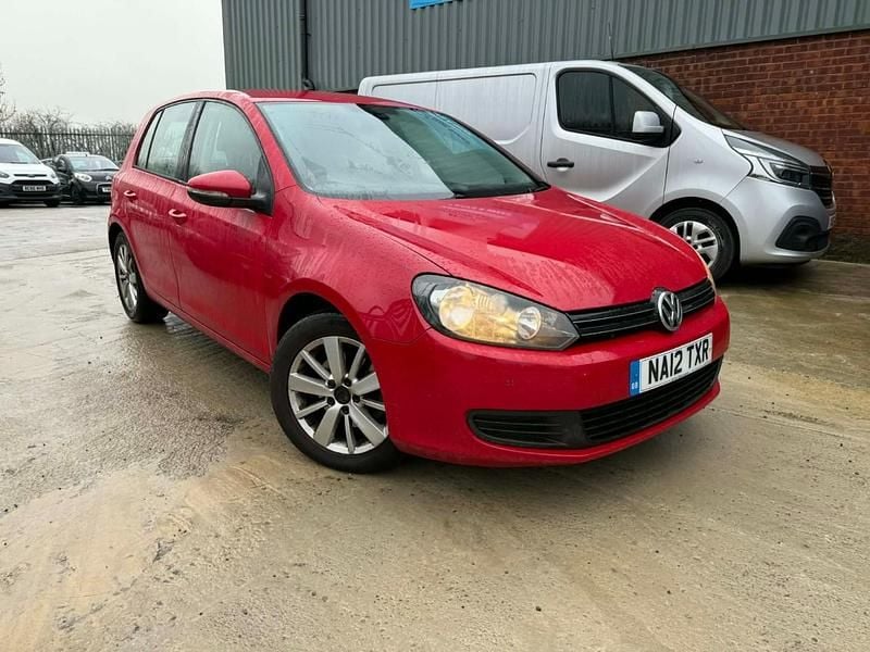 Red Used 2012 VW Golf VII Match Hatchback | £2,695 (Good price) - Image 1/3