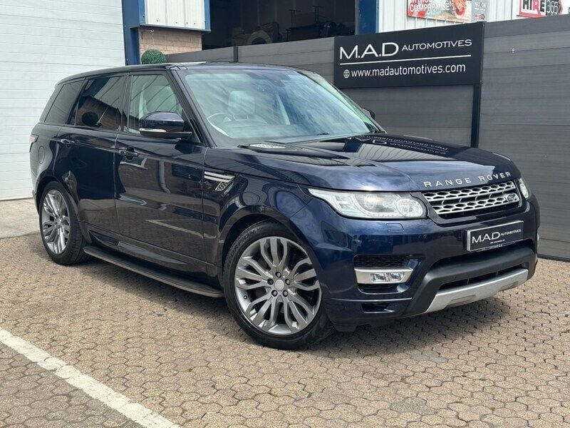 Blue Used 2016 Land Rover Range Rover Sport HSE SUV | £18,495 (Fair price) - Image 1/4