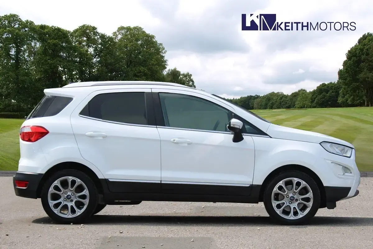 Used Ford Ecosport Titanium 125 HP (91 kW) 2020 White SUV
