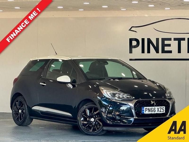 Black Used 2016 DS Automobiles DS3 Prestige Hatchback | £5,999 (Fair price) - Image 1/2