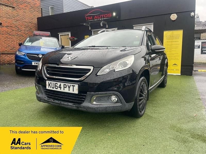 Black Used 2015 Peugeot 2008 Active SUV | £5,495 (Good price) - Image 1/4