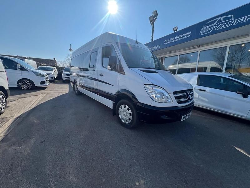 Begagnad Mercedes Sprinter 2007 Vit Van