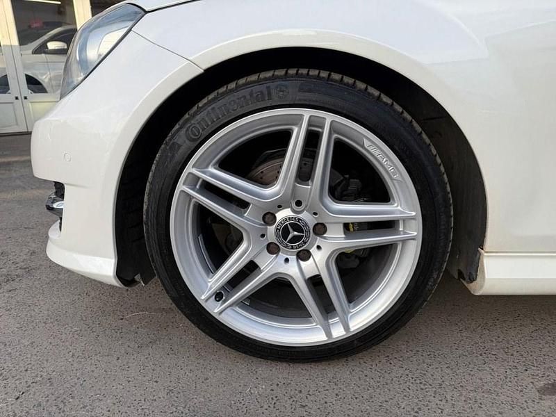 Used Mercedes C180 AMG 2012 White Coupe
