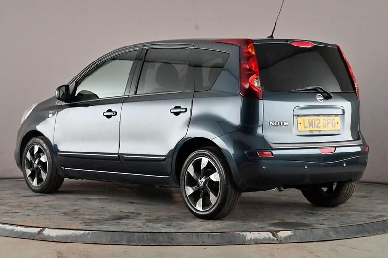 Used Nissan Note N-TEC 110 HP (80 kW) 2012 Blue Hatchback