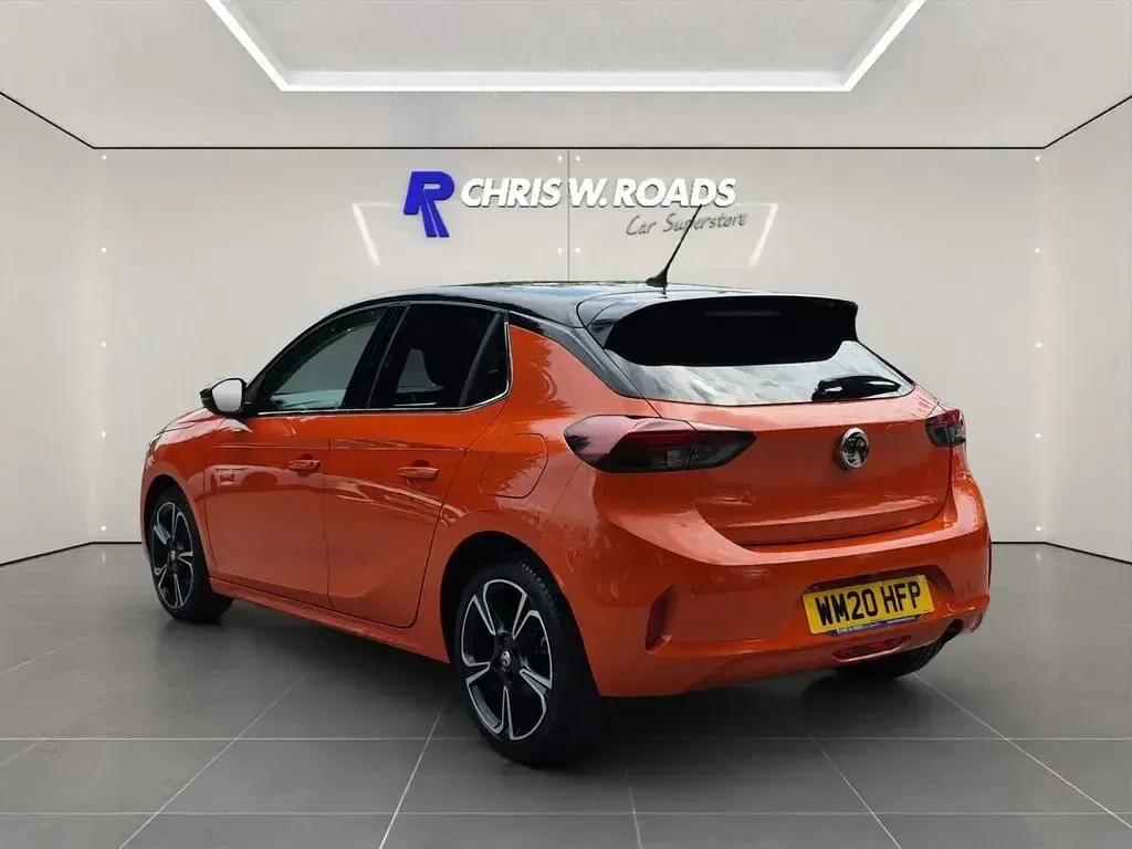 Used Vauxhall Corsa Elite 100 HP (73 kW) 2020 Orange Hatchback