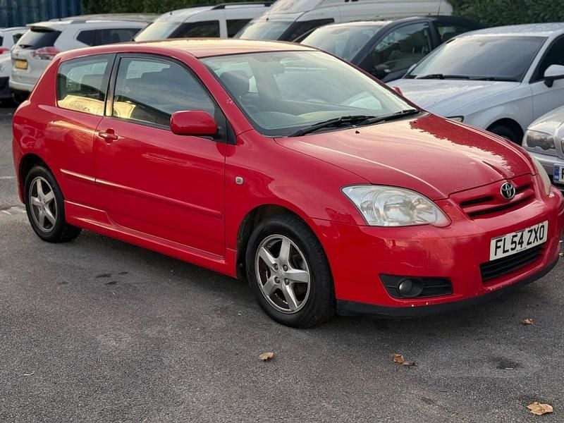 Red Used 2004 Toyota Corolla T3 Hatchback | £1,200 (Fair price) - Image 1/4