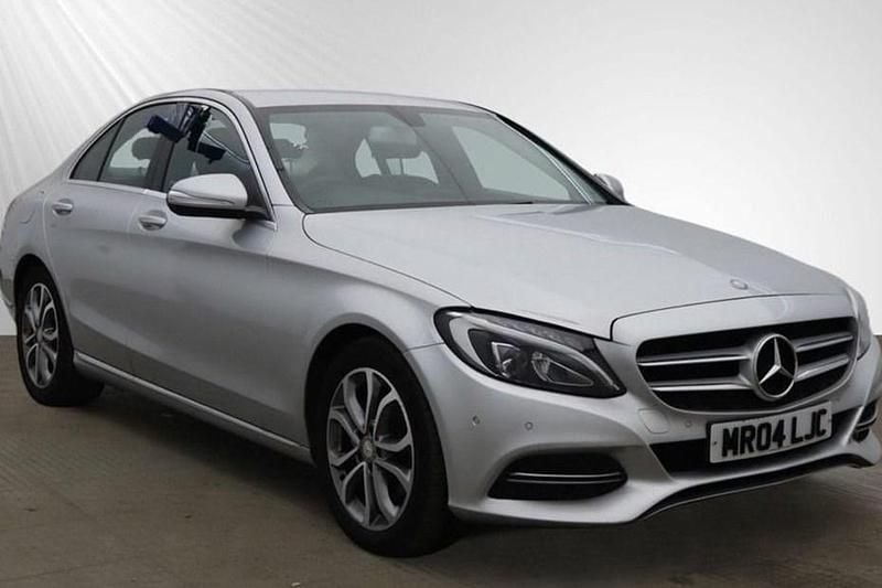 Used Mercedes C220 2015 Silver Sedan