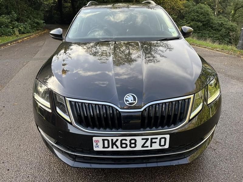 Used Skoda Octavia SE L 115 HP (84 kW) 2018 Black Estate