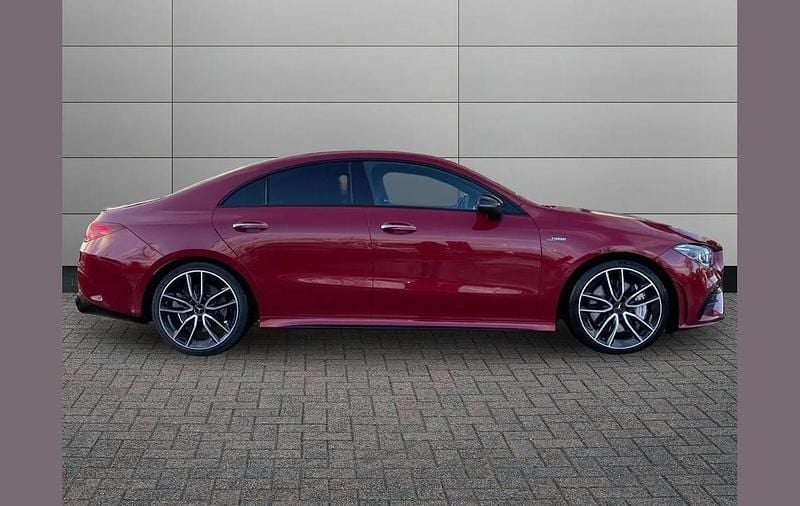 Used Mercedes CLA35 AMG Premium 301 HP (221 kW) 2022 Red Coupe