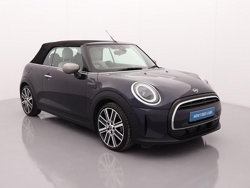 Blue/black Used 2022 Mini Cooper Cabriolet Exclusive Cabriolet | £21,490 (A bit pricey) - Image 1/4