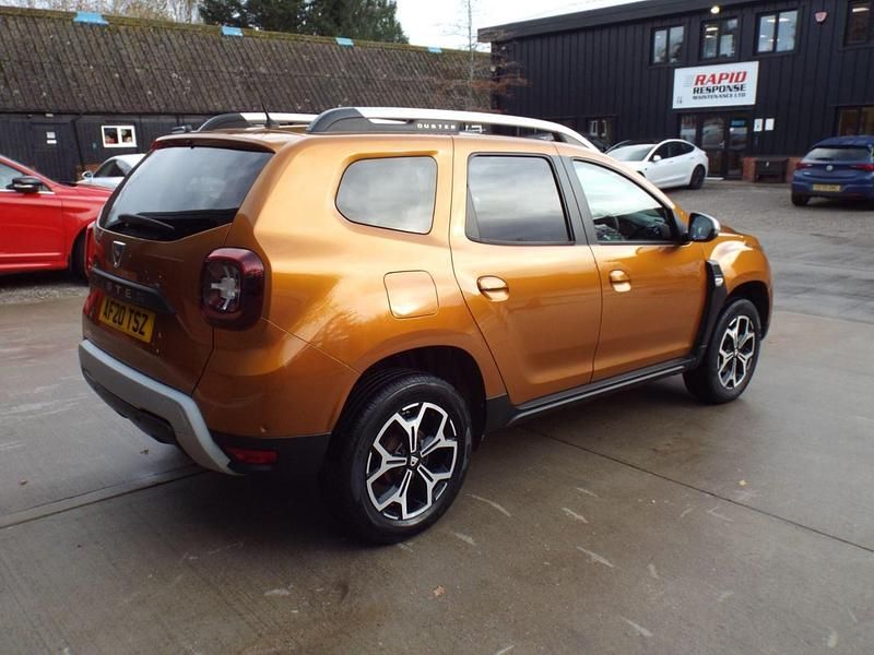 Used Dacia Duster Prestige 2020 Orange Hatchback