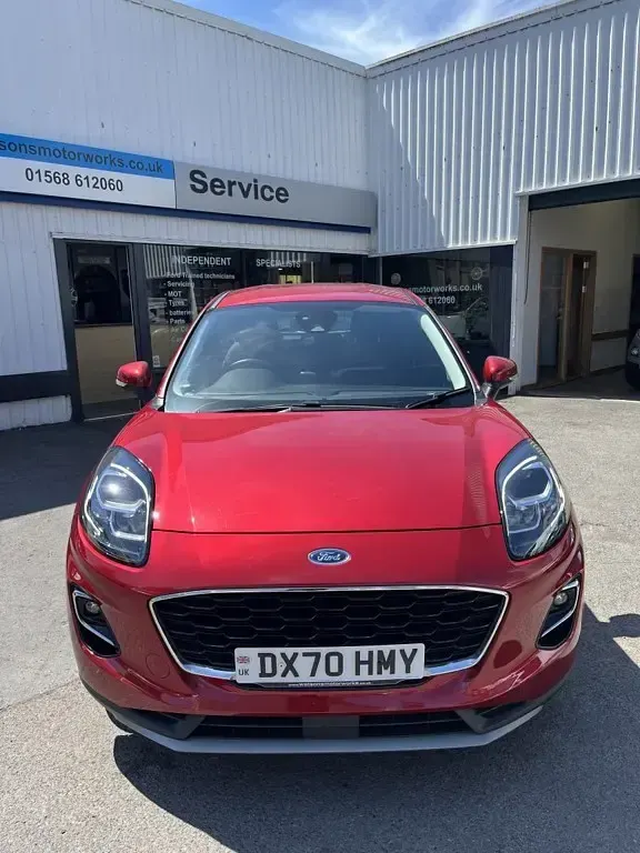 Used Ford Puma Titanium 2020 Red SUV