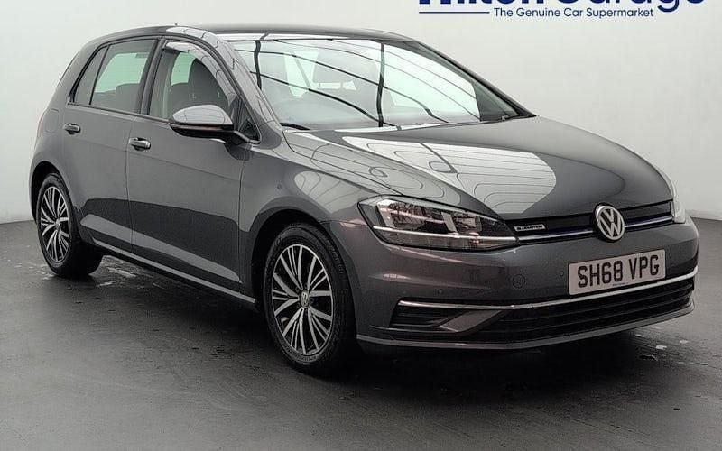 Grey Used 2018 VW Golf VII SE Hatchback | £16,200 (Fair price) - Image 1/4