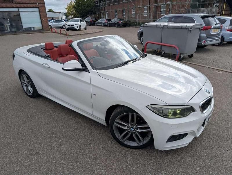 White Used 2016 BMW 218 M Sport Cabriolet | £9,495 (Fair price) - Image 1/3