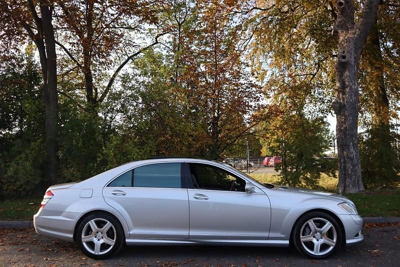 Used Mercedes S500L 2007 Silver Sedan