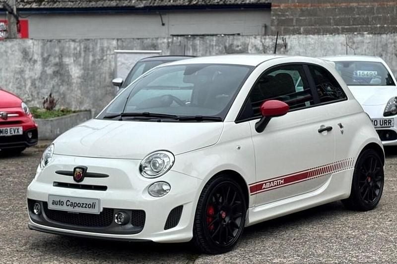 Gara white Used 2016 Abarth 595 Competizione Hatchback | £10,495 (Good price) - Image 1/1