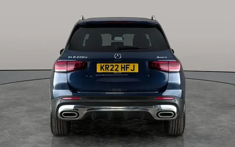 Used Mercedes GLB220 AMG line 190 HP (139 kW) 2022 Blue SUV