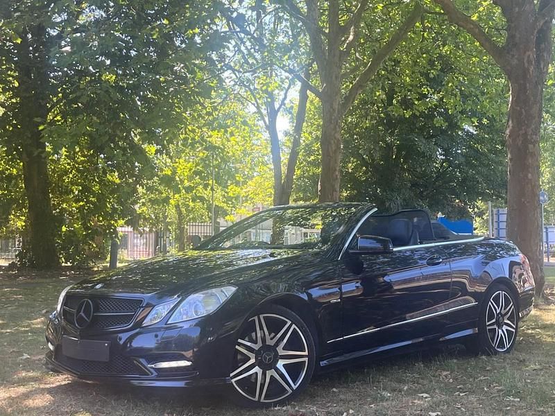 Used Mercedes E350 2012 Black Cabriolet