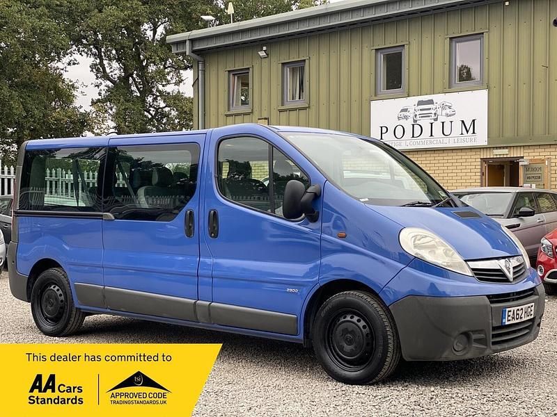 Blue Used 2012 Vauxhall Vivaro Van | £7,490 (Expensive) - Image 1/3
