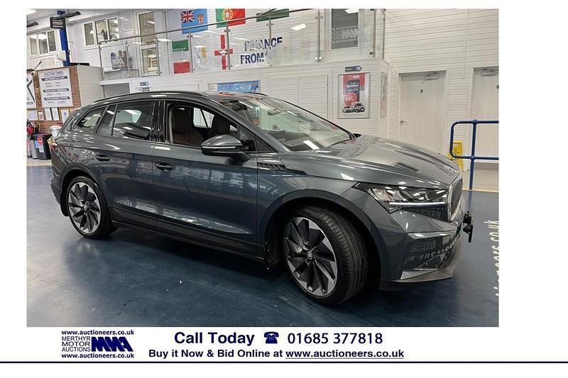 Used Skoda Enyaq iV ecoSuite 131 kW (179 HP) 2021 Grey SUV