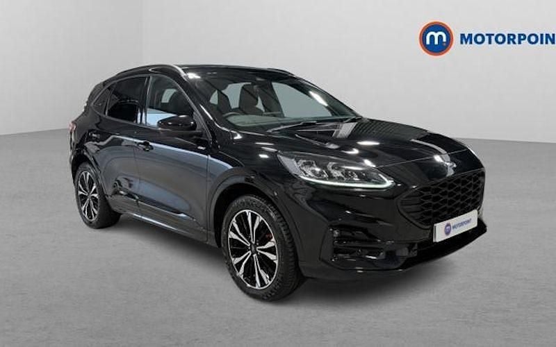 Black Used 2022 Ford Kuga ST-Line X SUV | £18,499 (Good price) - Image 1/4