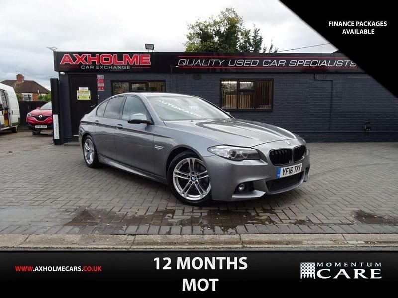 Grey Used 2016 BMW 520 M Sport Sedan | £8,495 (Good price) - Image 1/4