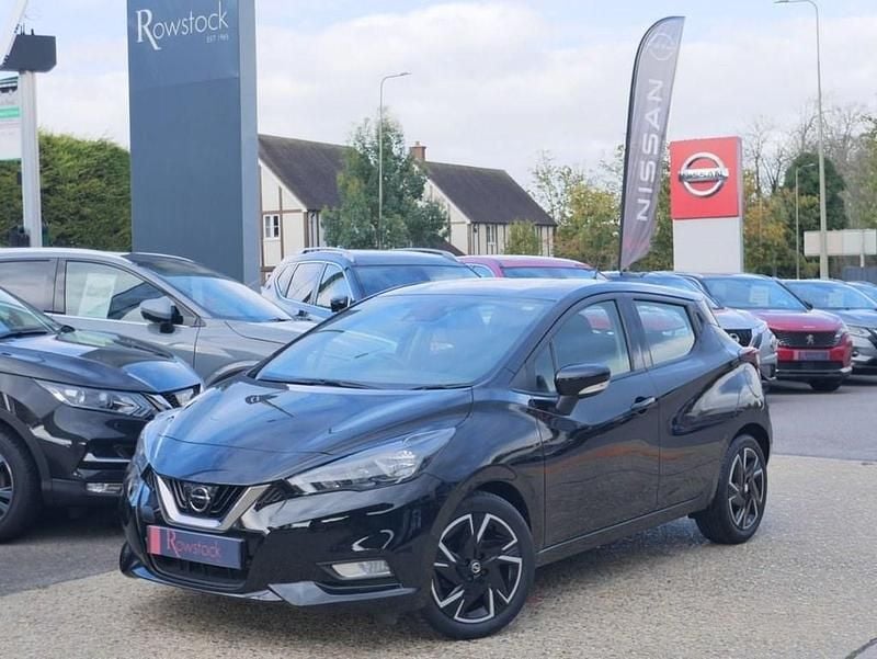 Used Nissan Micra Acenta 92 HP (67 kW) 2021 Black Hatchback