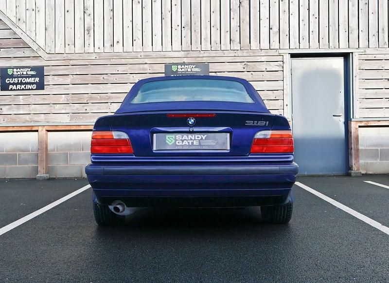 Used BMW 318 Cabriolet 1996 Blue Cabriolet