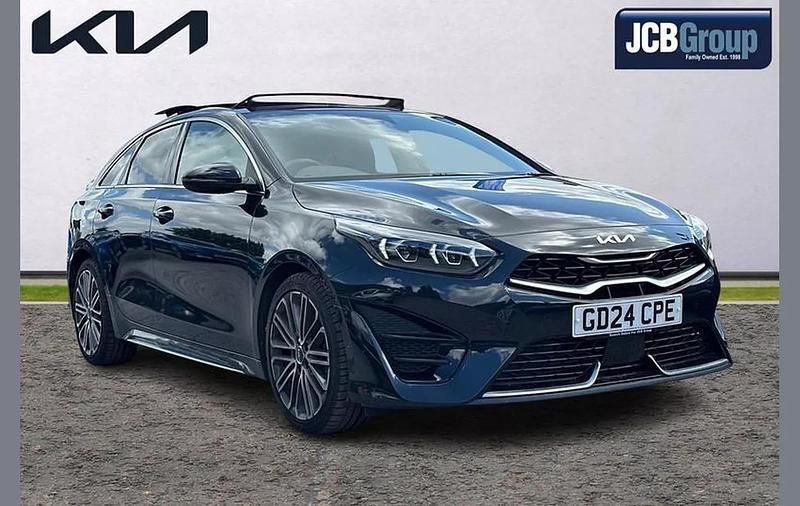 Black Used 2024 Kia ProCeed GT-Line S Hatchback | £24,495 (A bit pricey) - Image 1/4