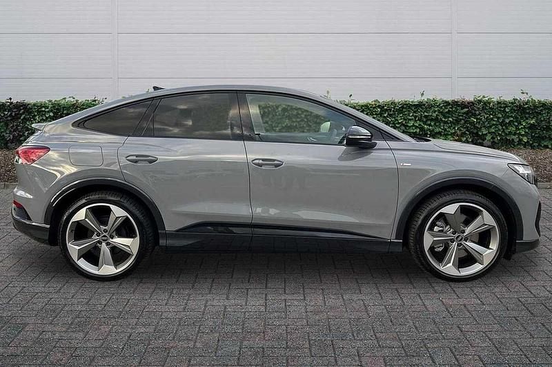 Used Audi Q4 e-tron Black Edition 210 kW (286 HP) 2025 Pebble grey, solid SUV