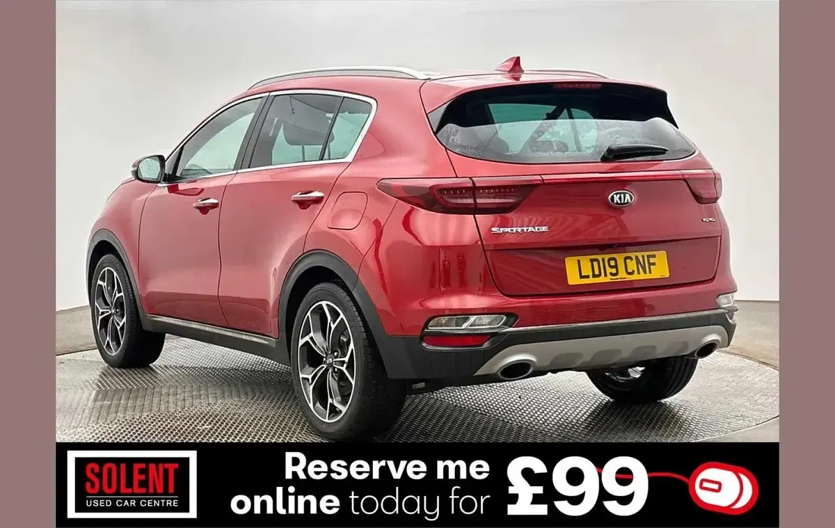 Used Kia Sportage GT-Line 134 HP (98 kW) 2019 Red SUV