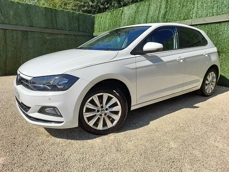 Used VW Polo Match 95 HP (69 kW) 2021 White Hatchback