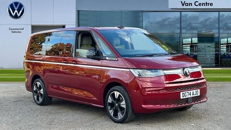 Fortana red metallic Used 2025 VW Multivan Style Van | £52,289 - Image 1/4