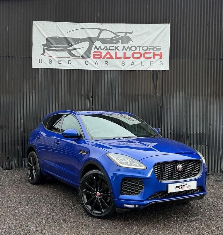 Blue Used 2018 Jaguar E-Pace R-Dynamic SUV | £15,995 (Fair price) - Image 1/4
