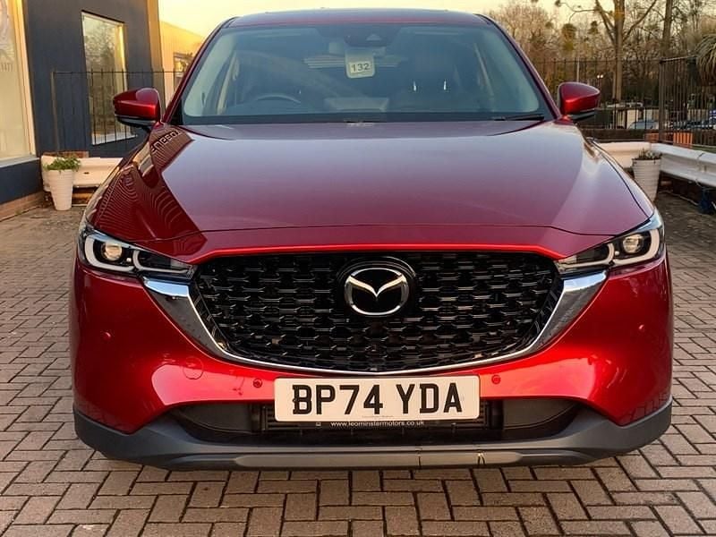 Second-hand Mazda CX-5 Exclusive-Line 184 CP (135 kW) 2025 Roșu SUV