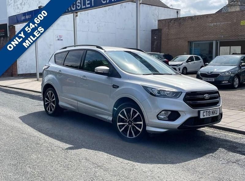 Silver Used 2019 Ford Kuga ST-Line SUV | £12,995 (Fair price) - Image 1/4