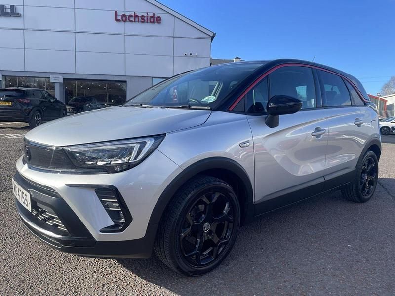 Used Vauxhall Crossland GS Line 82 HP (60 kW) 2022 Grey SUV