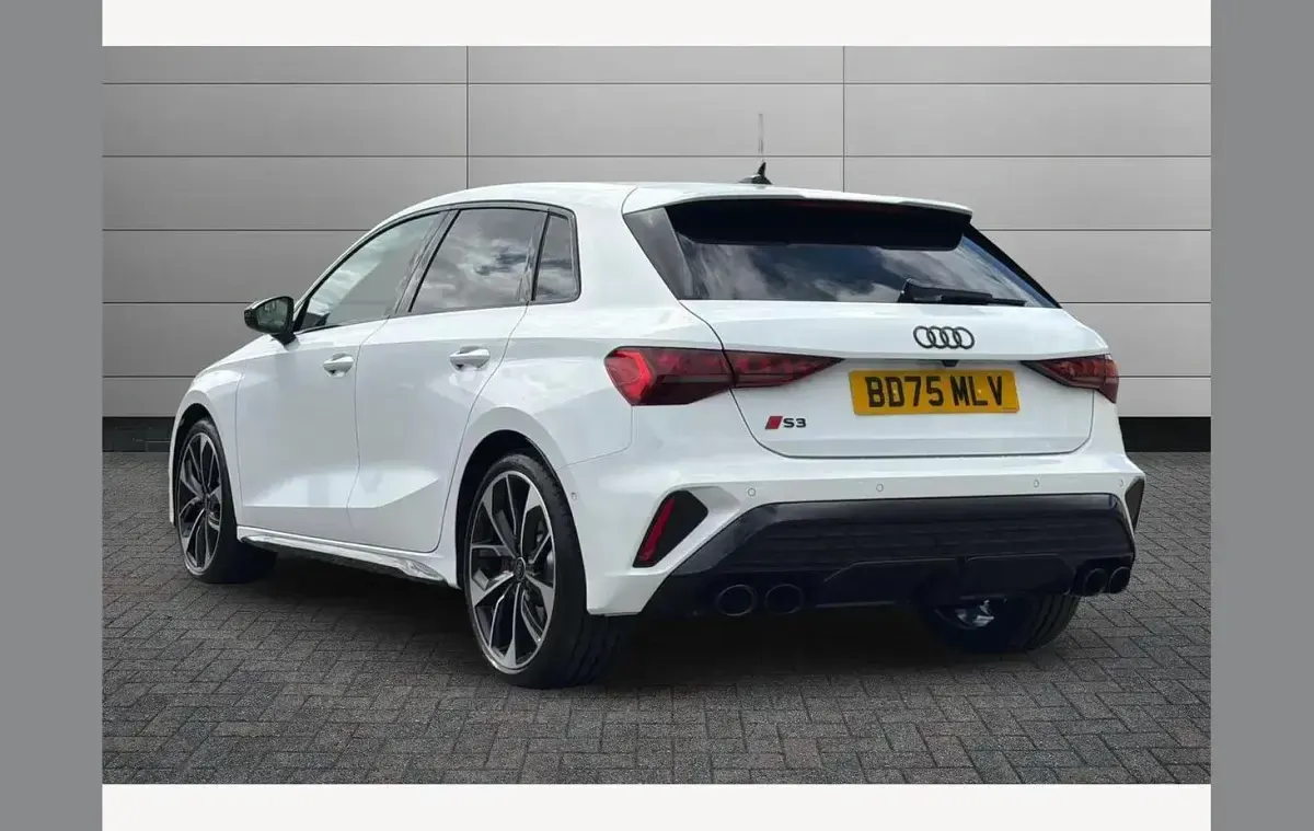 Used Audi S3 Sportback Black Edition 333 HP (244 kW) 2025 White Hatchback