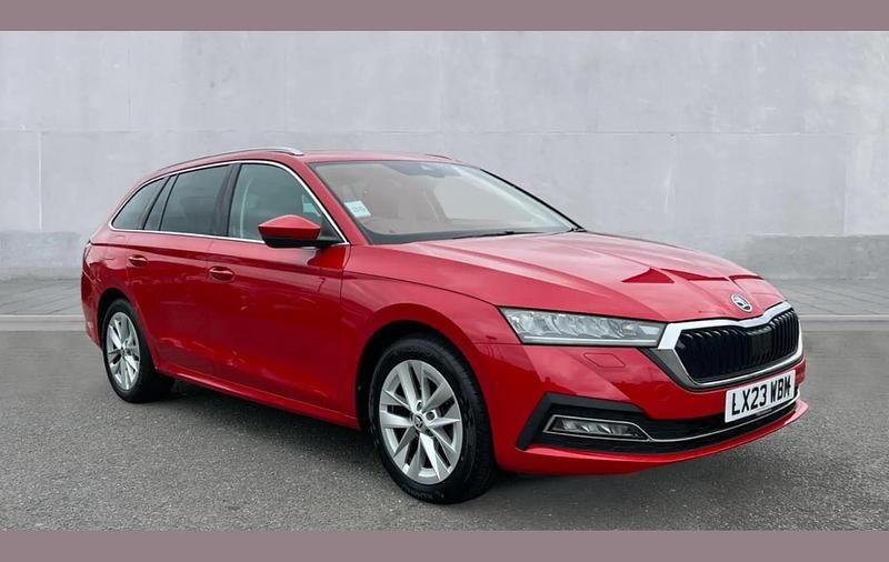 Used Skoda Octavia SE L 150 HP (110 kW) 2023 Red Estate