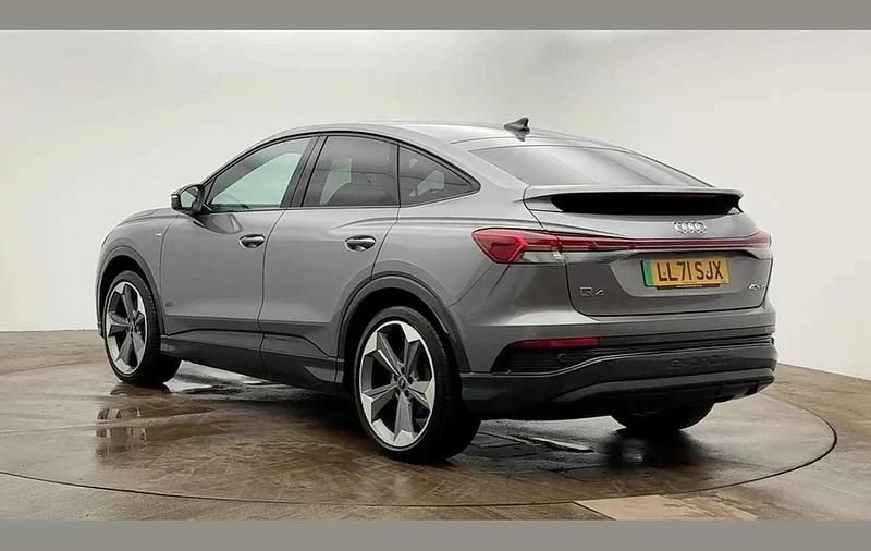 Used Audi Q4 Sportback e-tron Advanced Plus 150 kW (204 HP) 2021 Grey SUV