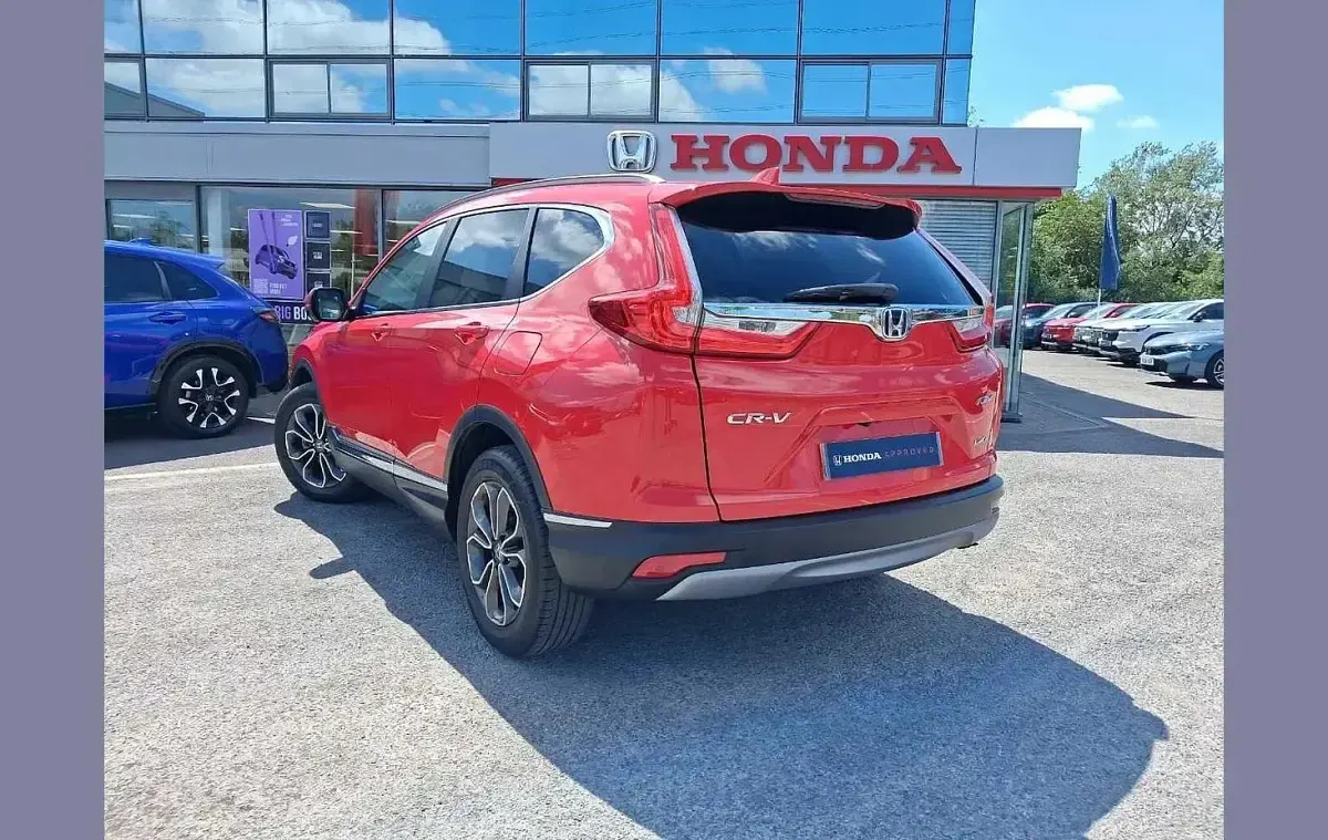 Used Honda CR-V Hybrid 184 HP (135 kW) 2021 Red SUV