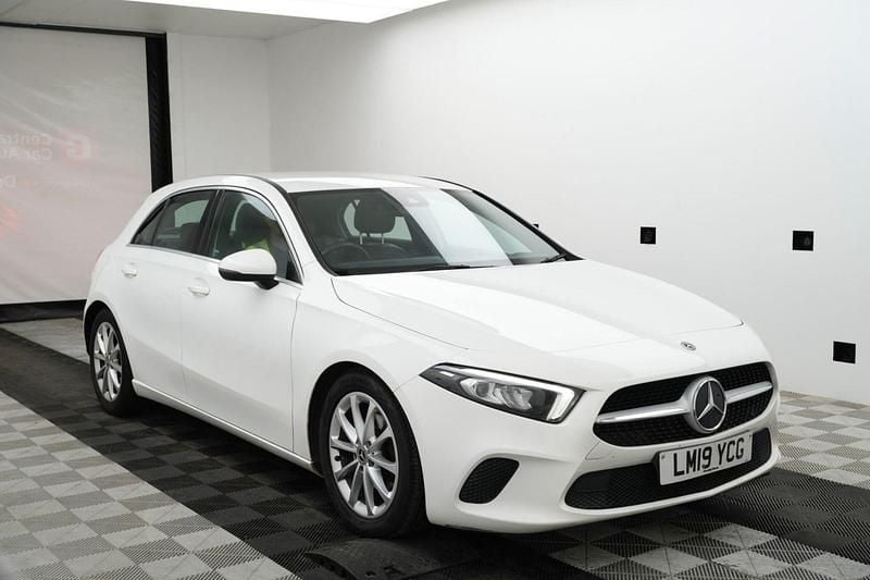 White Used 2019 Mercedes A180 Hatchback | £13,749 (Fair price) - Image 1/1